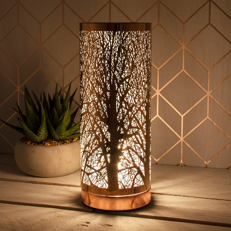 Rose Gold Aroma Touch Lamp Warmer