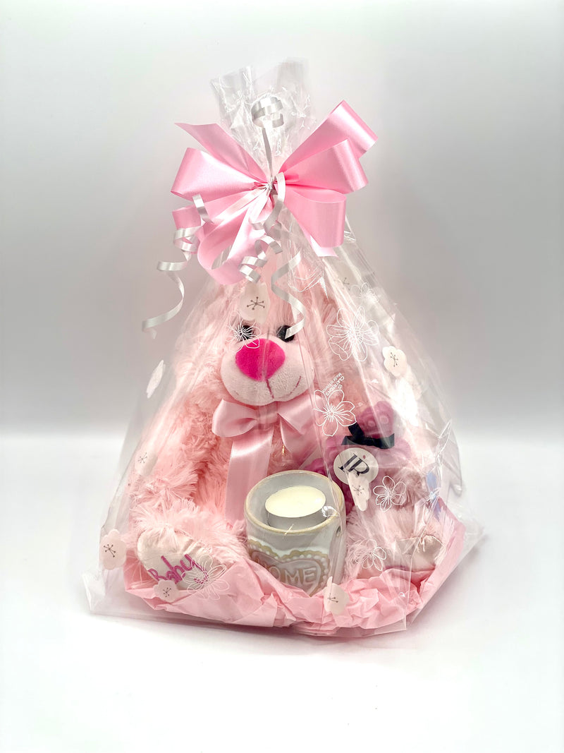 Baby Girl Wax Melt Teddy Gift Set ~ Small