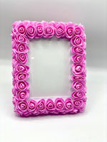 Photo Frame in Pink Roses