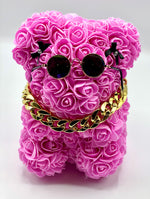Cool Dude Rose Bear in Various Colours