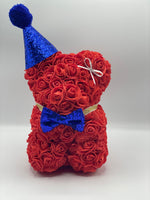 Blue Party Rose Bear in Various Colours