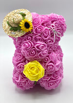 Sunflower Rose Bear in Various Colours
