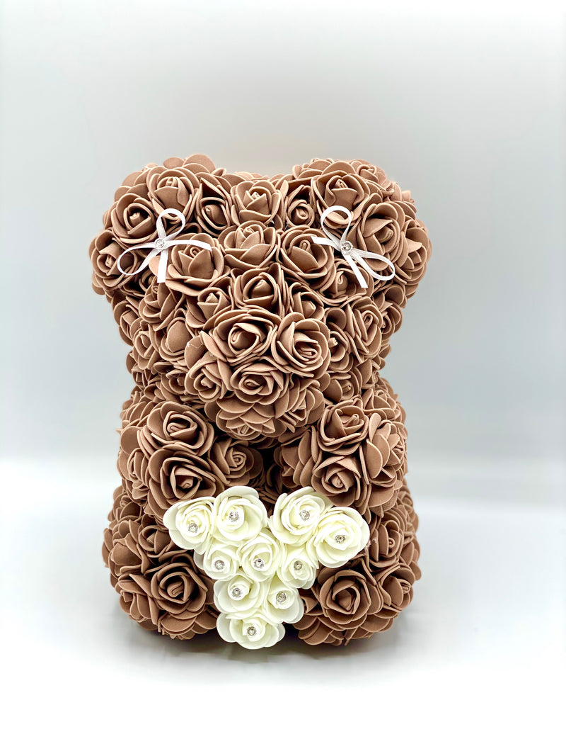 Rose Bear in Brown