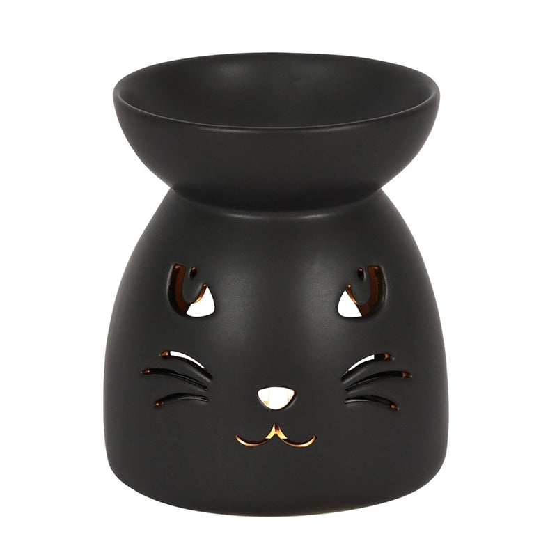 Ceramic Black Cat Wax Melter