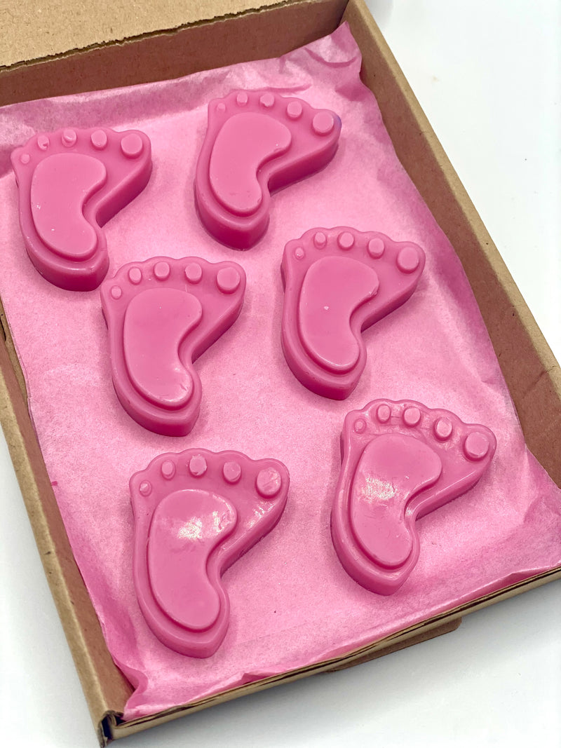 Soy Wax Melt Baby Feet Gift Set