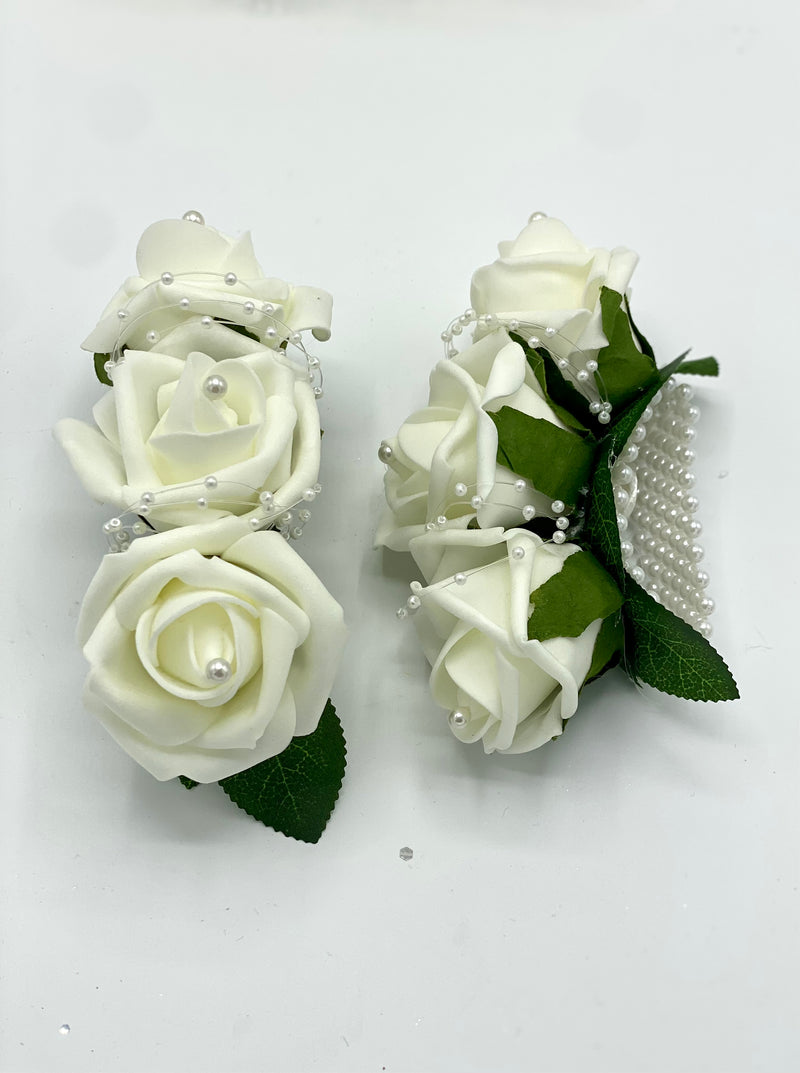Wedding Pearl Collection ~ Wrist Corsage ~ Bride, Bridesmaid ~ Prom