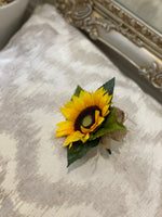 Wedding Sunflower Collection ~ Single  Buttonhole